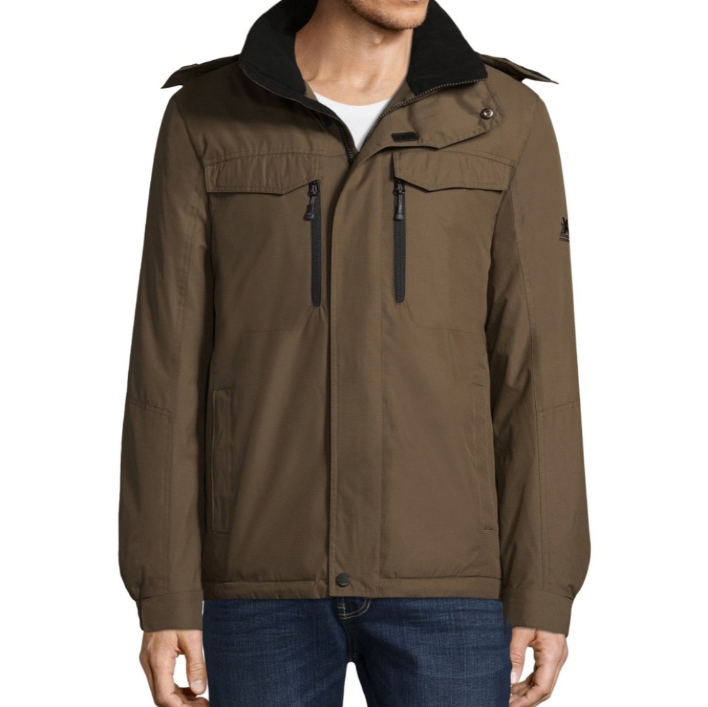 Zeroxposur Dozer Solid Midweight Olive Ski Jacket - image 1